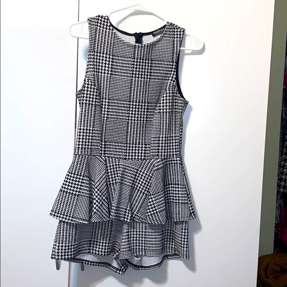 Black N White Romper